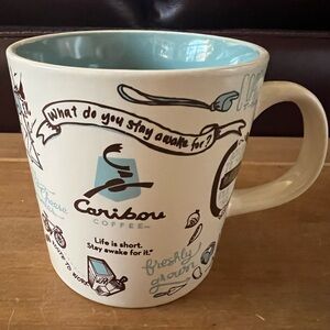 Caribou coffee mug rare hard to find.